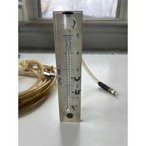 Acrylic Chemical Feed Flow Meter .4 - 50 LPM flowmeter Valve Industrial Part